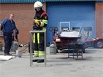 Brandweer Demo tijdens feestweek Buitenpost